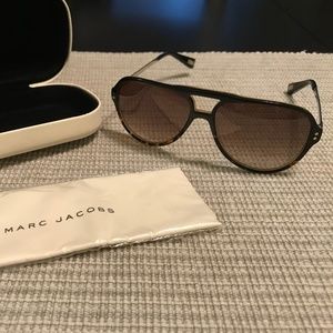 💯 NEW Marc Jacobs MJ358/S Brown Sunglasses